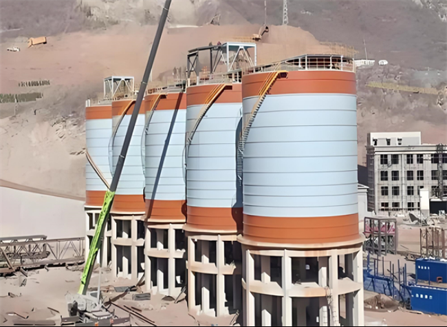 西固高架钢板仓