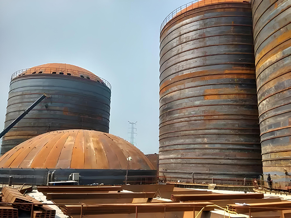 西固焦粉钢板仓